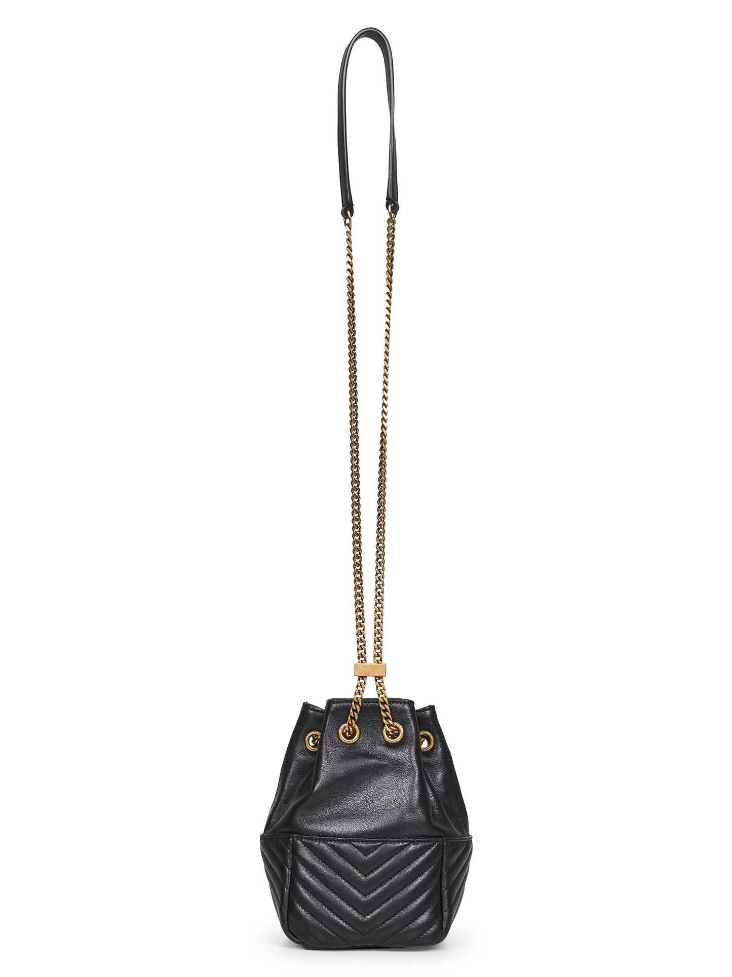 Saint Laurent Women Mini Joe Bucket Bag Saint Laurent