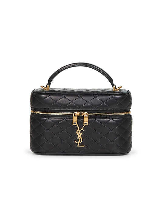 Saint Laurent Women Saint Laurent Gaby Vanity Bag In Leather