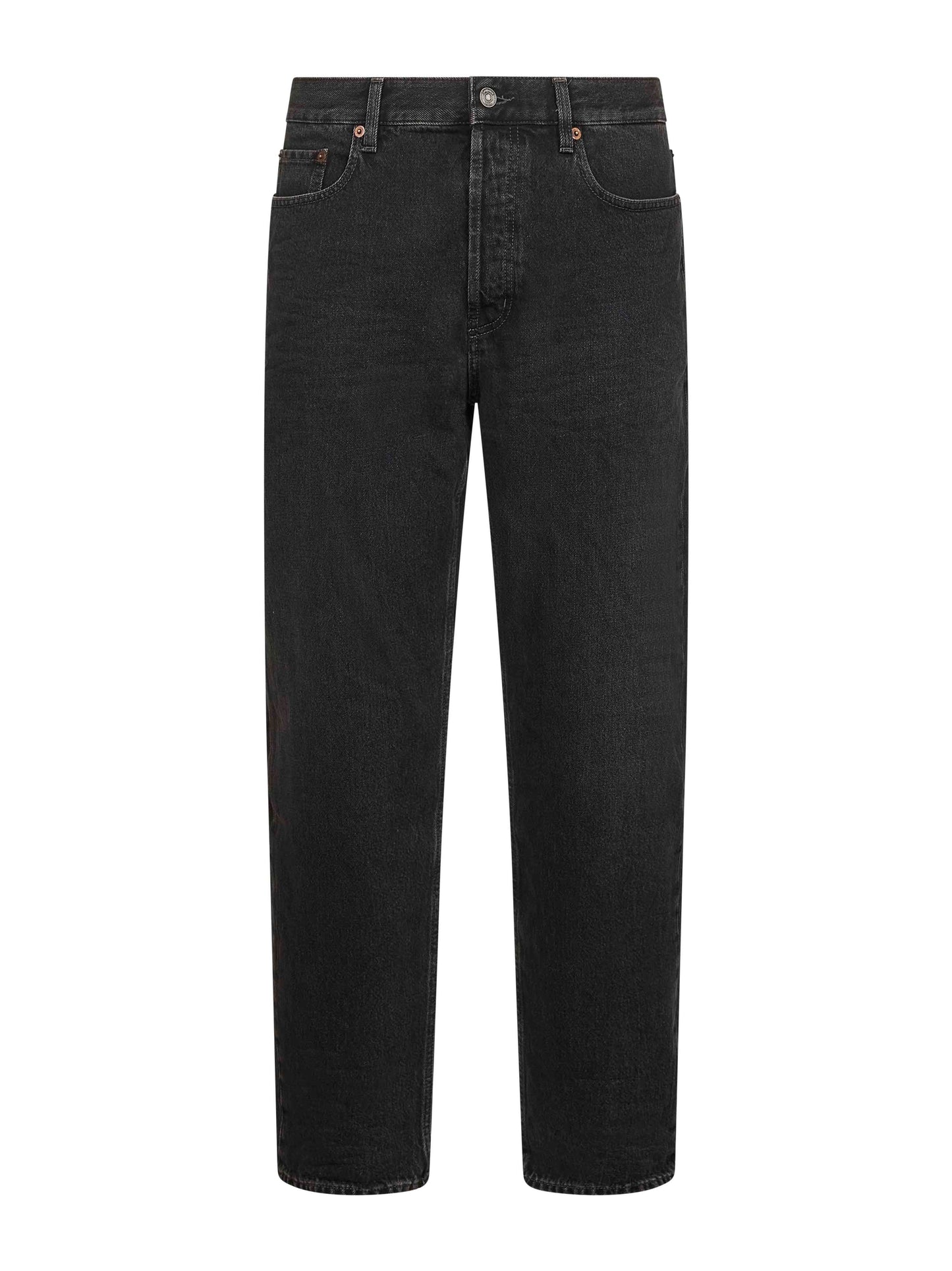 Saint Laurent Men Westwood Black Denim Mick Long Jeans