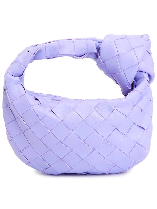 Bottega Veneta Candy Jodie Intrecciato Tote Bag Amethyst