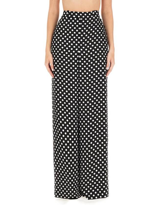 Saint Laurent Satin Dot Trousers 744389Y6G761095 B0270441252