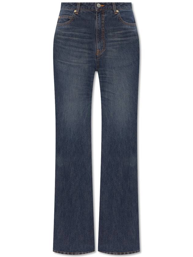 Balenciaga 24 ss flare jeans in Japanese denim 775621 TOW58 4673 B0230993290