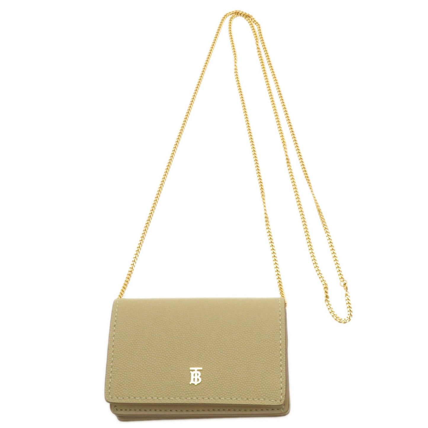 Burberry  Leather Chain/Shoulder Wallet ()