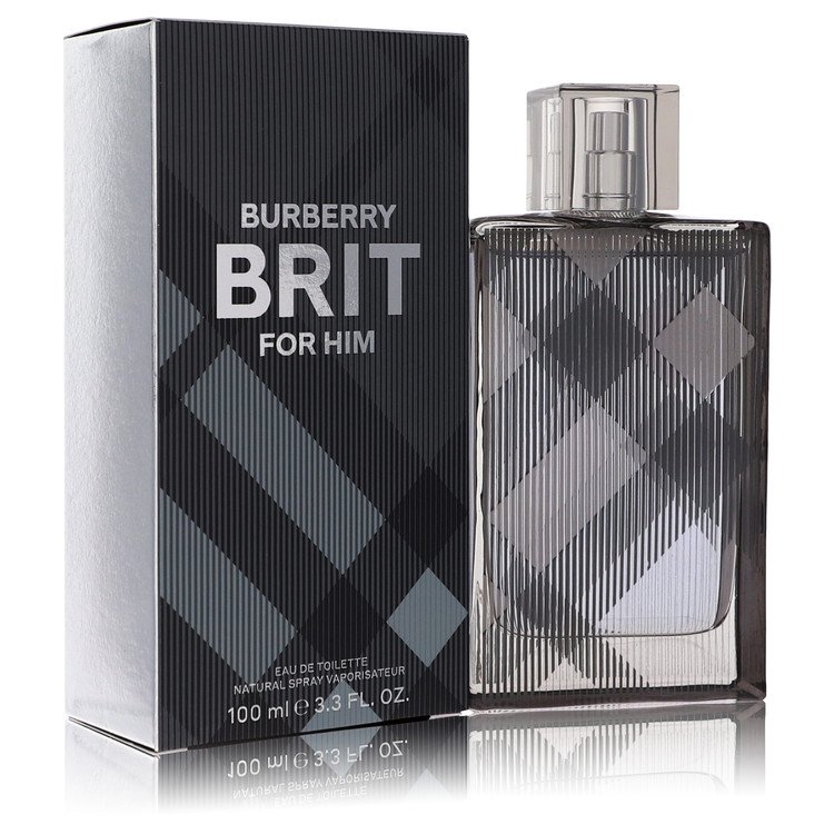 2pcs Combo Burberry Brit by Burberry Eau De Toilette Spray 3.4 oz Men