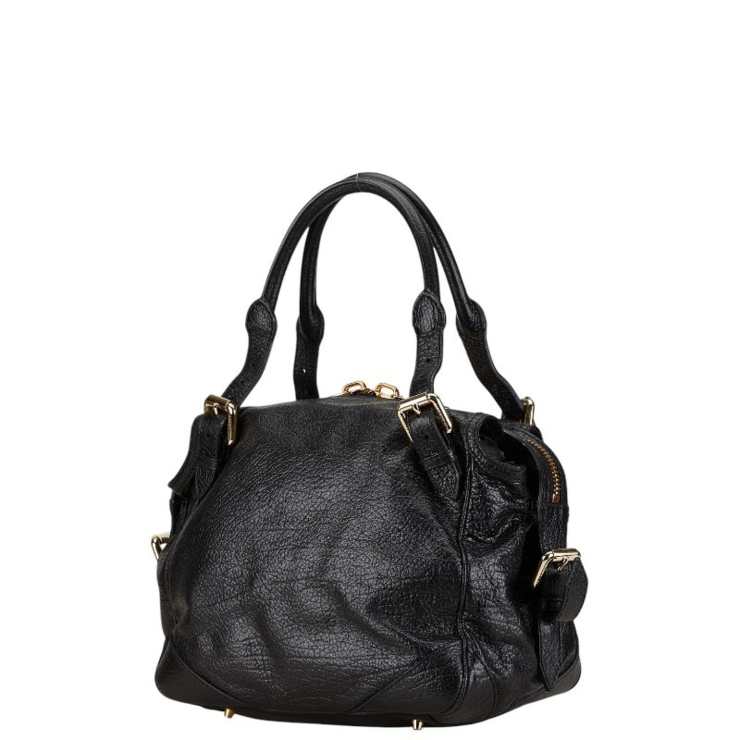 Burberry  Leather Shoulder Bag Tote Bag ()