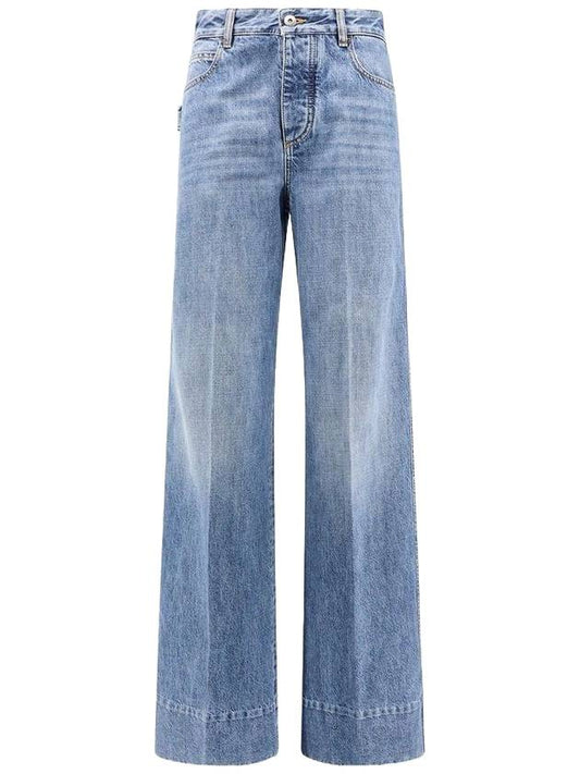 Bottega Veneta Women's Vintage Wide Jeans Blue