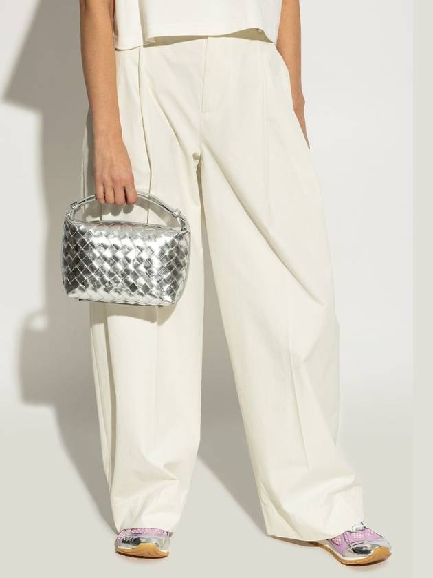 Bottega Veneta Bottega Veneta Handbag Mini Wallace, Women's, Silver