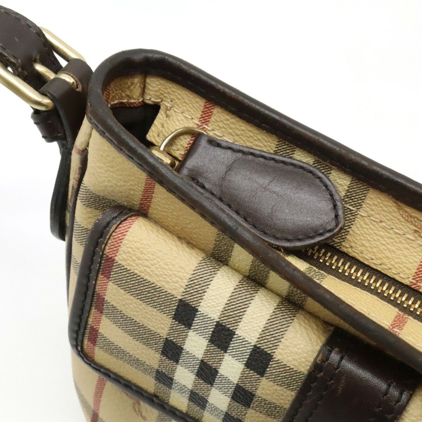 Burberry    Pvc Leather Pochette Shoulder Bag ()