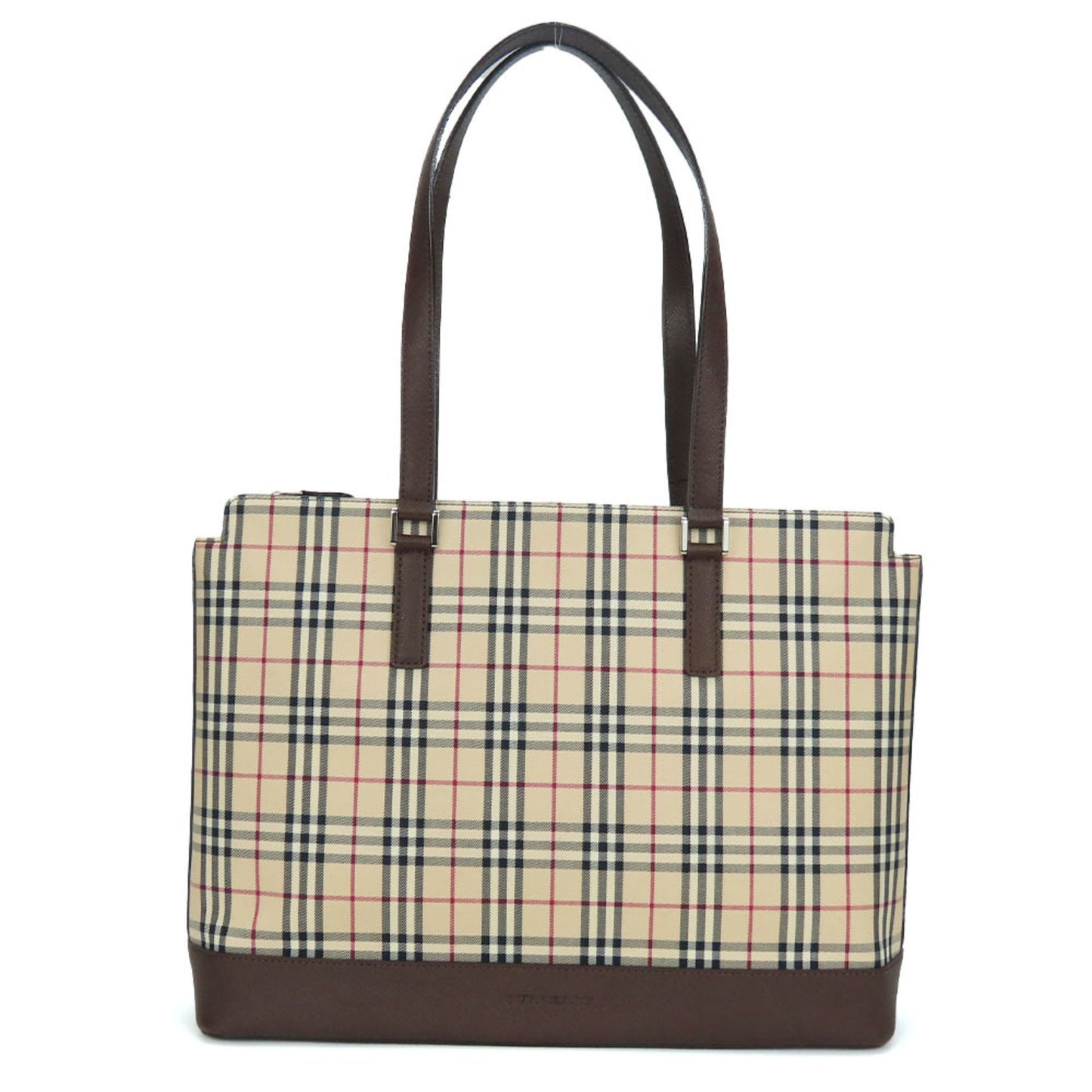 Burberry   Canvas Leather Tote Bag ()