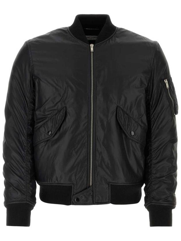 Saint Laurent Jacket 780904Y989L1001 P24 NOIR BRILLANT