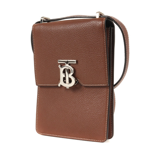 Burberry  Leather Shoulder Bag ()