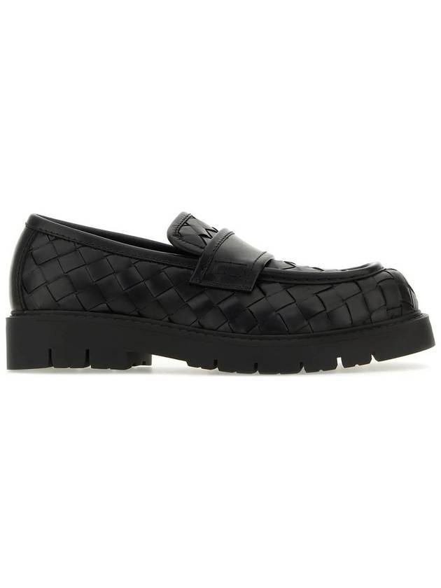 Bottega Veneta Haddock Loafers Black