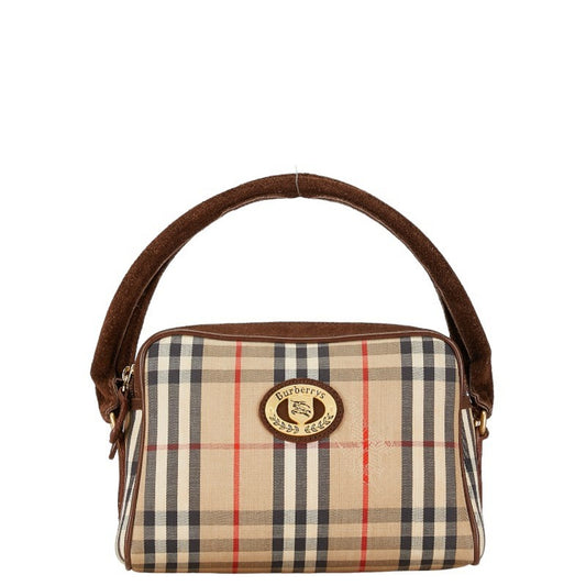 Burberry  Canvas Suede Handbag Pochette ()