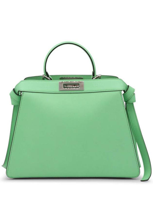 Fendi green leather PEEKABOO ISEEU medium bag 8BN321ANSDF1L1C B0560957021