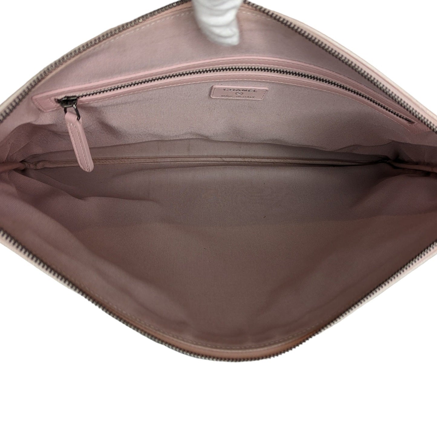Chanel bag La Pausa Bay Pouch O-Case Light Pink