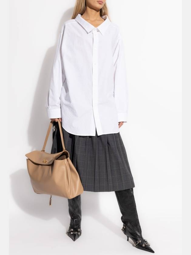 Balenciaga Balenciaga Loose-fit Shirt, Women's, White