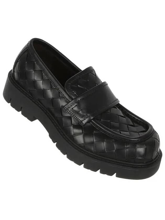 Bottega Veneta Haddock Loafers Black
