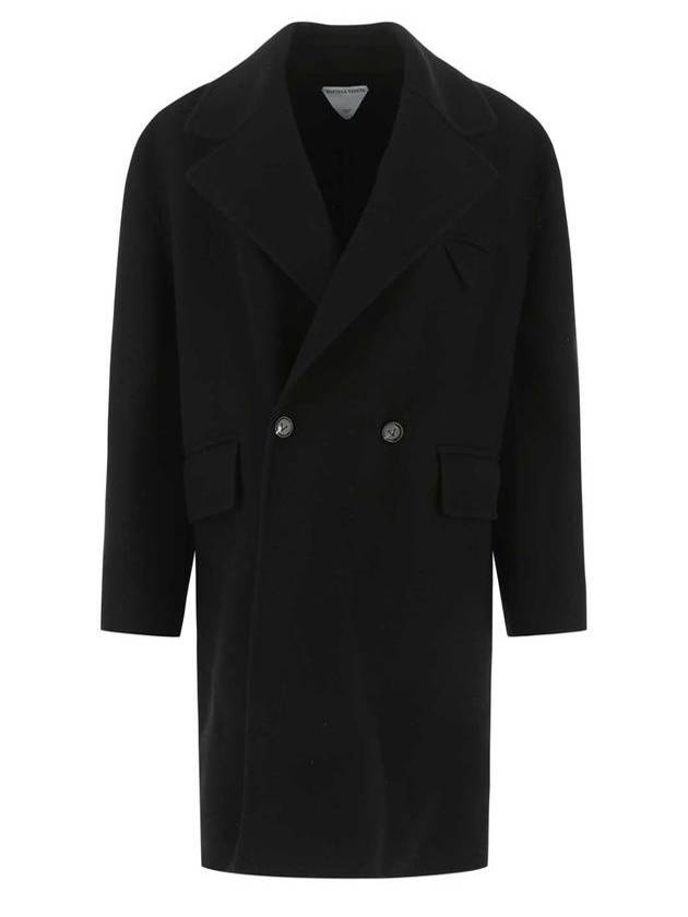 Bottega Veneta Women's Double Coat Black