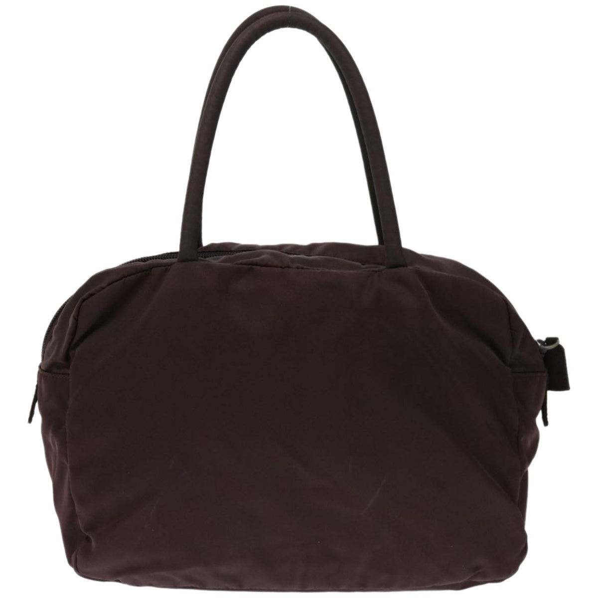 PRADA Hand Bag Nylon Brown  ac2805