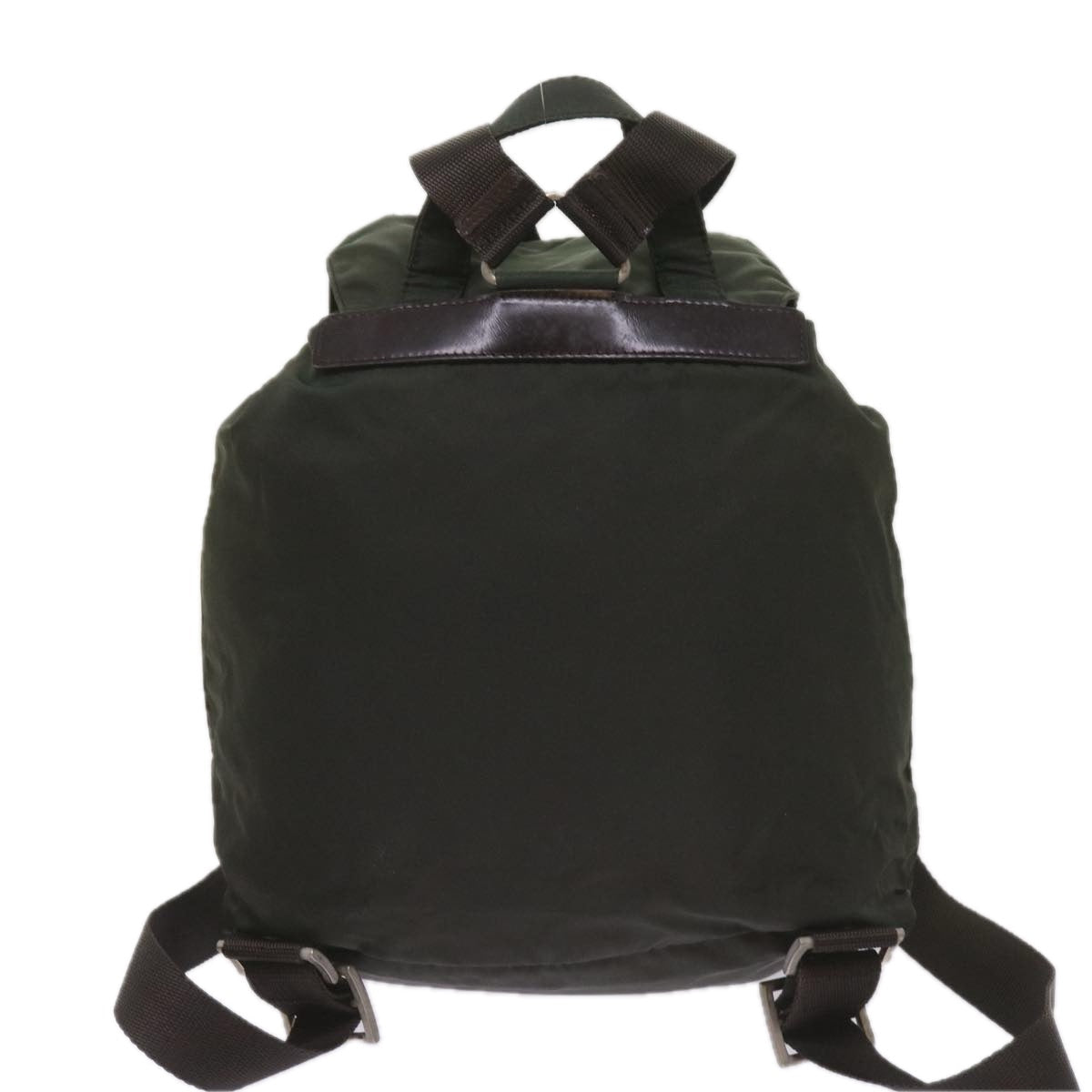 PRADA Backpack Nylon Green  ac2808