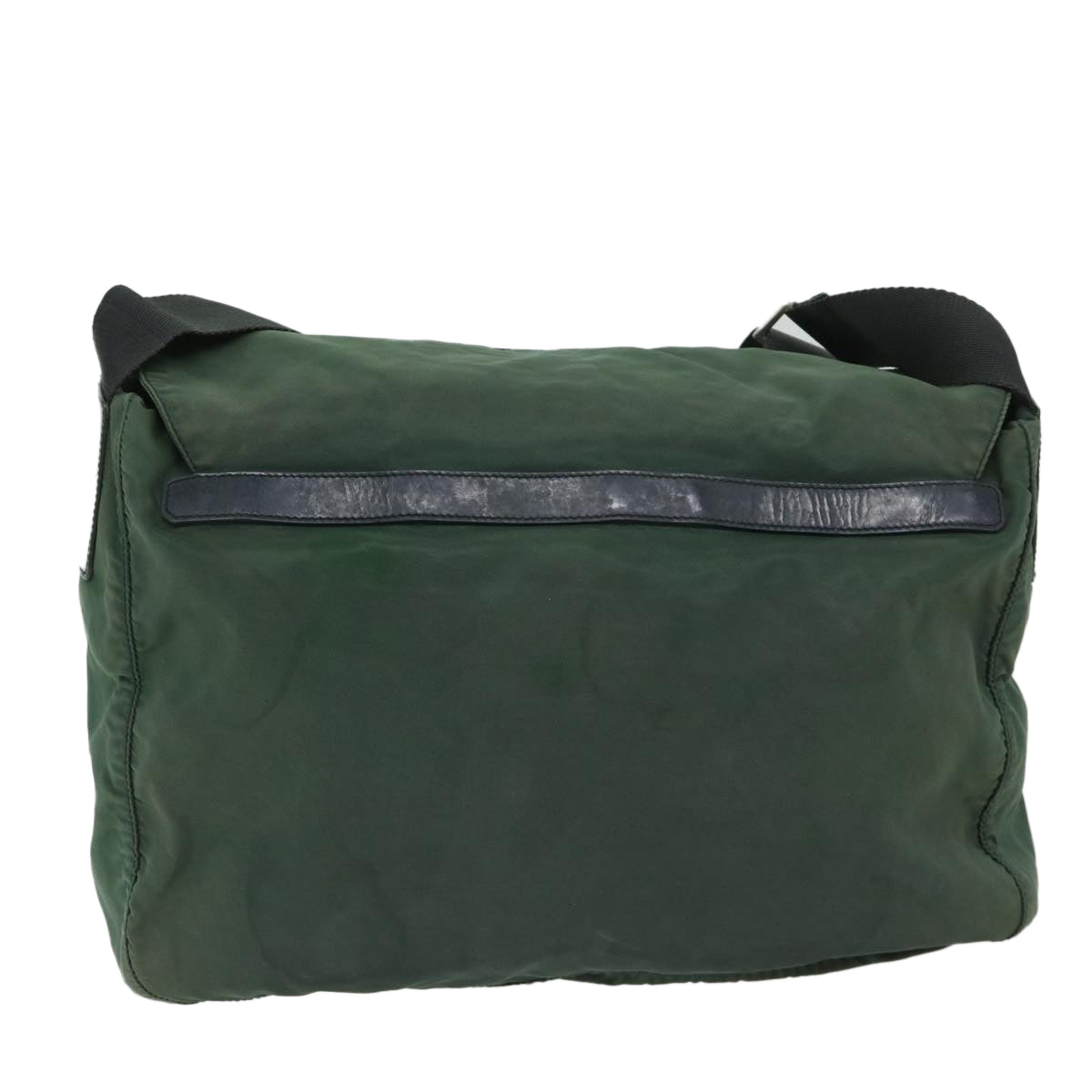PRADA Shoulder Bag Nylon Green  ac2813
