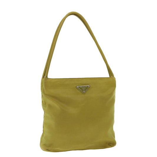 PRADA Shoulder Bag Nylon Yellow  ac2862