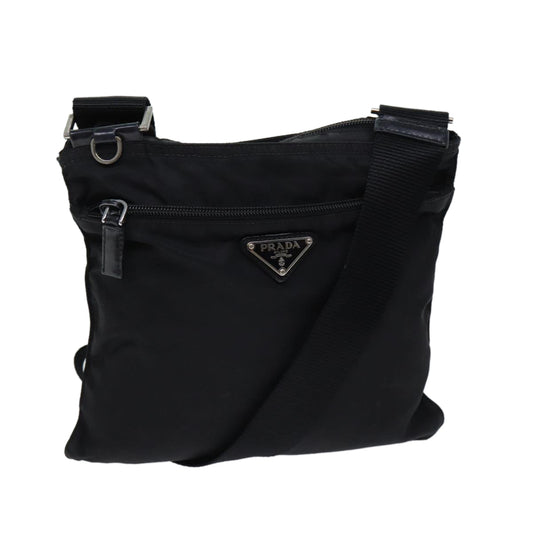 PRADA Shoulder Bag Nylon Black  ac2865