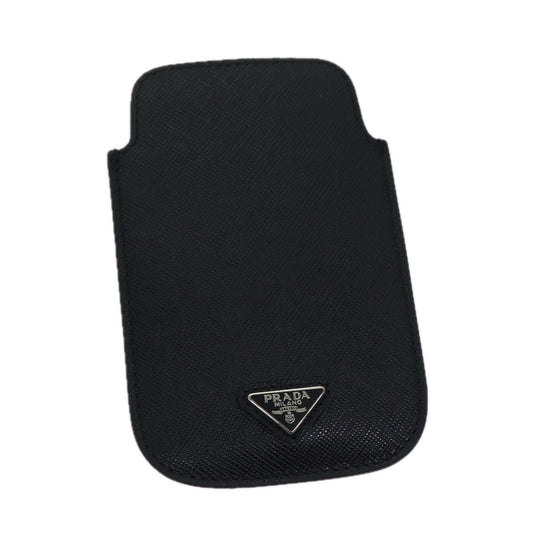 PRADA Safiano leather iPhone Case Black 2ARD62  ac2881