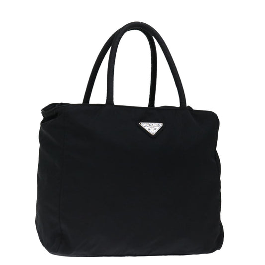 PRADA Hand Bag Nylon Black  ac2886