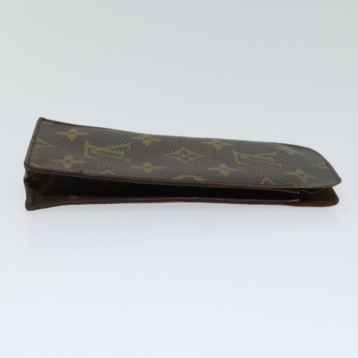LOUIS VUITTON Monogram Etui Lunette Simple Glasses Case Old model LV ac2888