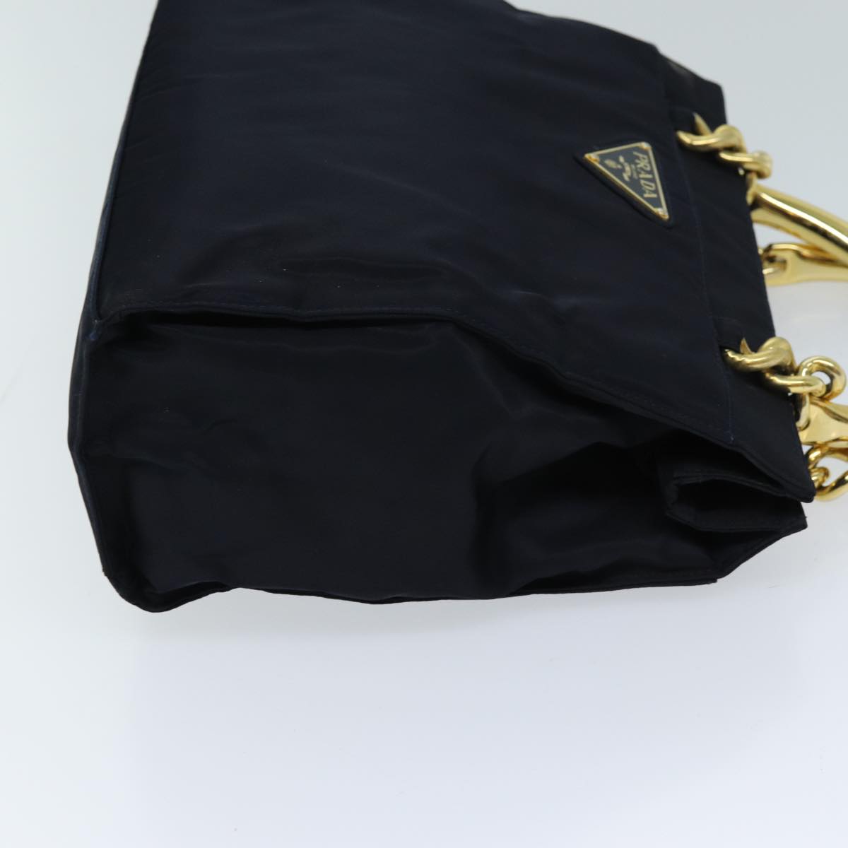 PRADA Hand Bag Nylon Navy  ac2958