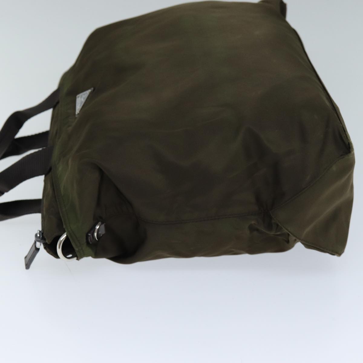 PRADA Hand Bag Nylon 2way Brown  ac2959