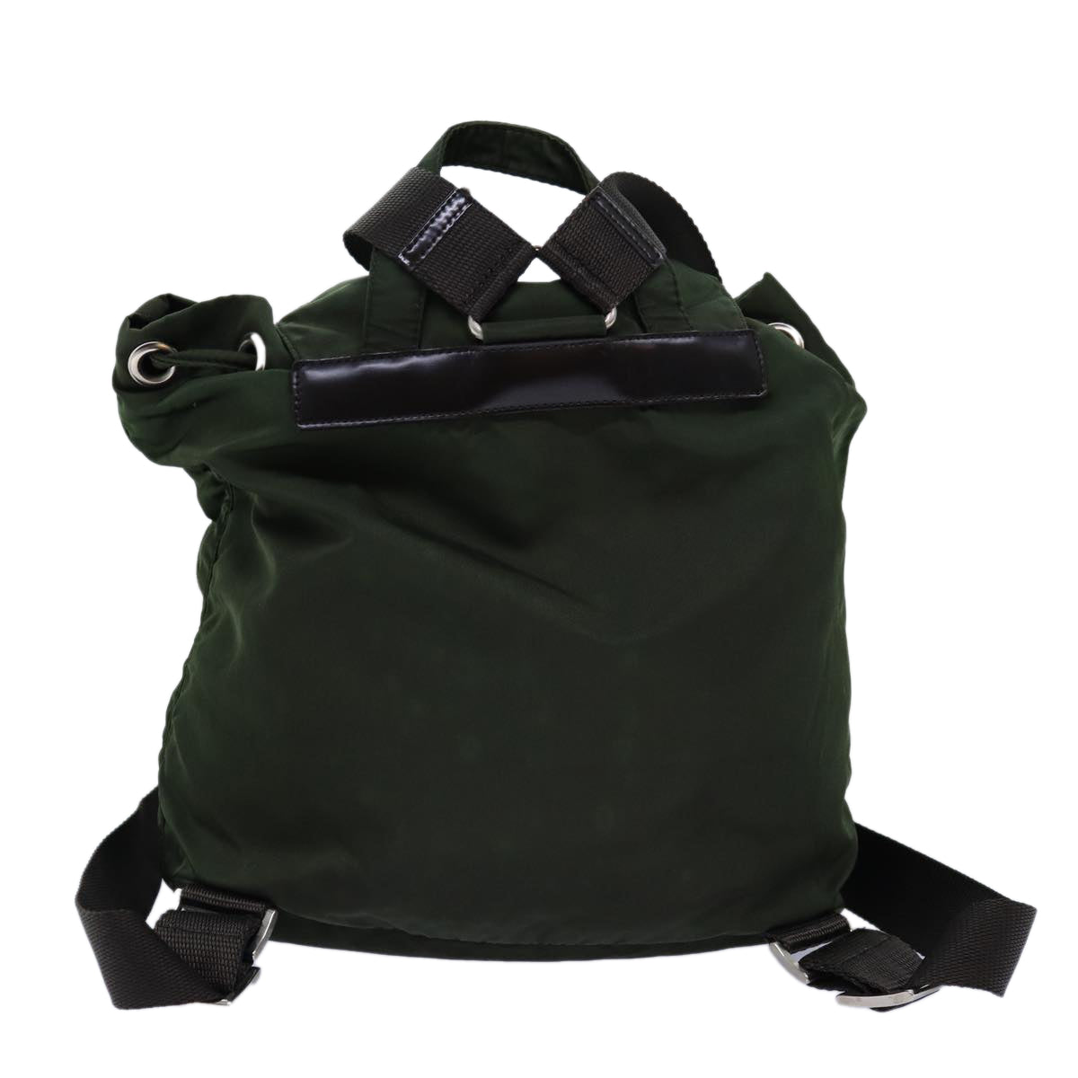 PRADA Backpack Nylon Khaki  ac2970