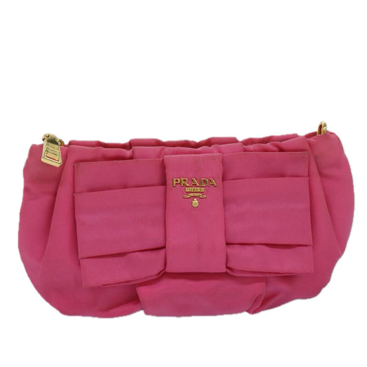 PRADA Pouch Nylon Pink  ac3014