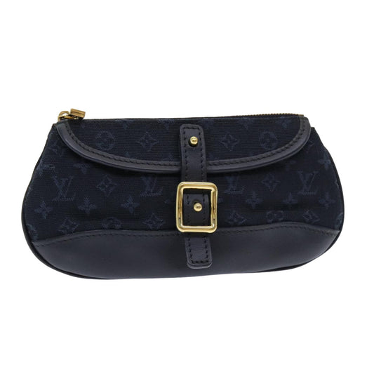 LOUIS VUITTON Monogram Mini Ansophie Pouch TST Blue M92697 LV ac3116