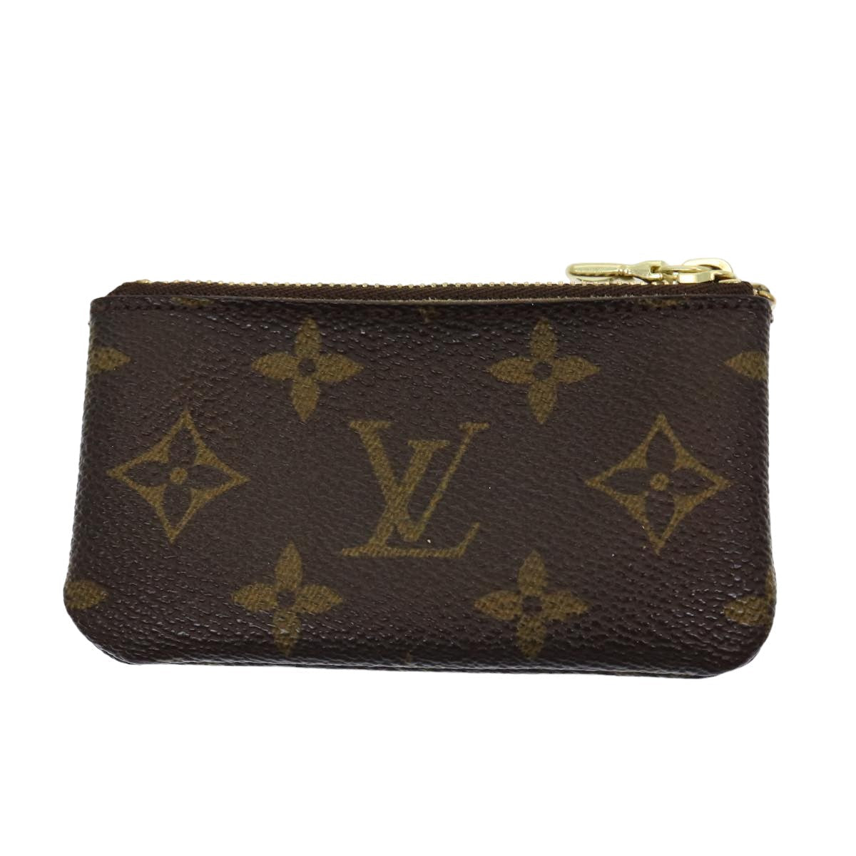LOUIS VUITTON Monogram Pochette Cles Coin Purse M62650 LV ac3119