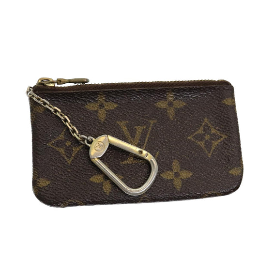 LOUIS VUITTON Monogram Pochette Cles Coin Purse M62650 LV ac3120