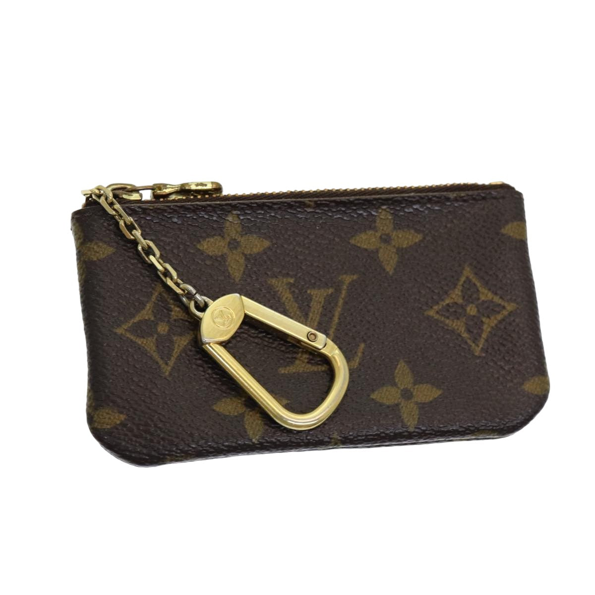 LOUIS VUITTON Monogram Pochette Cles Coin Purse M62650 LV ac3150