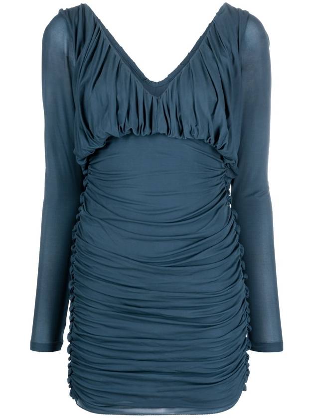 Saint Laurent Midi One Piece 729749Y5G98 3041 BLUE