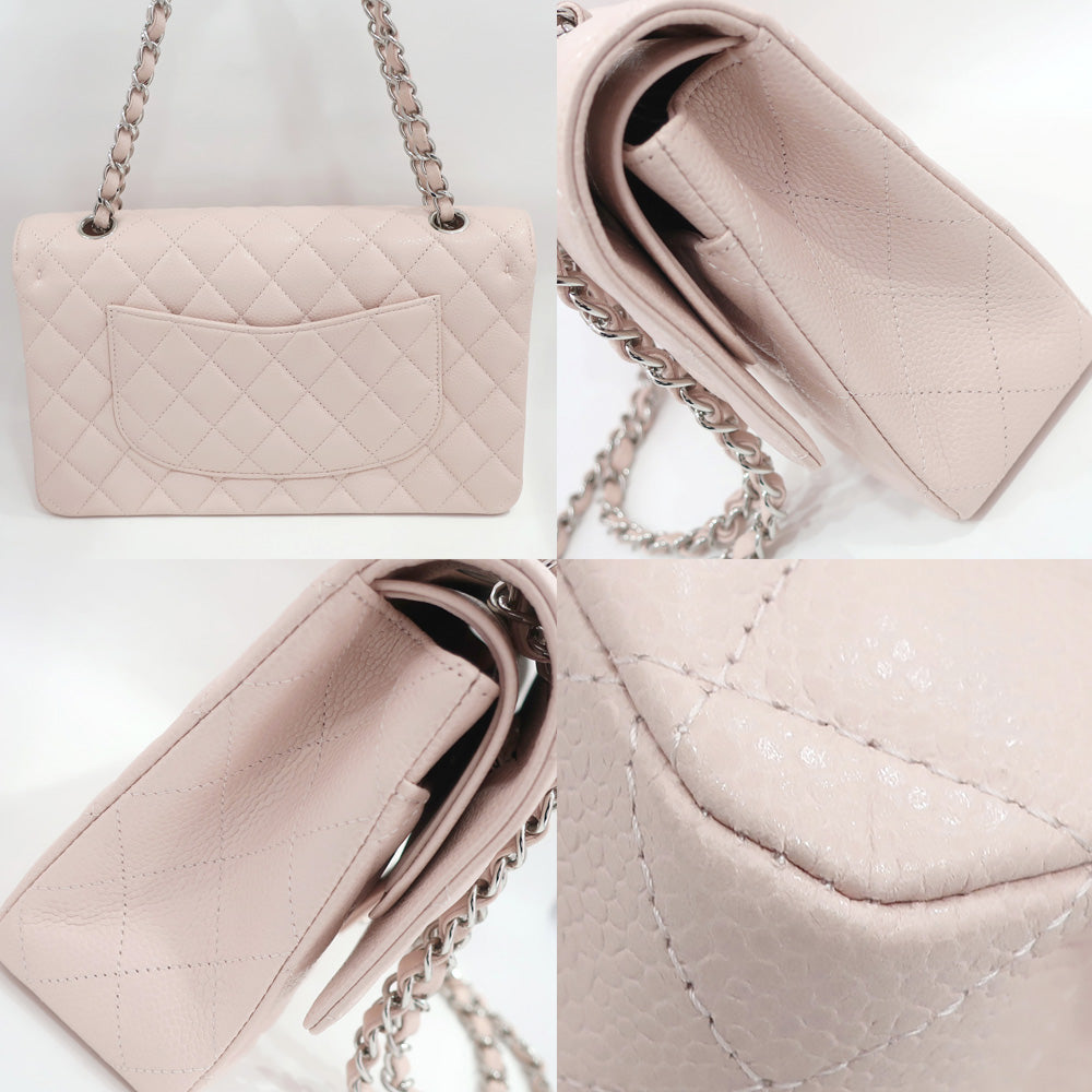 Chanel Bag Matrasse 25 A01112 Chain Shoulder CC Mark W Flap Caviar S Pink/SV G   Women 19th/8-digit    Bag