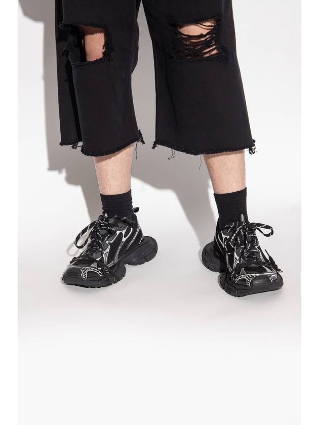 Balenciaga 3XL Low Top Sneakers Black