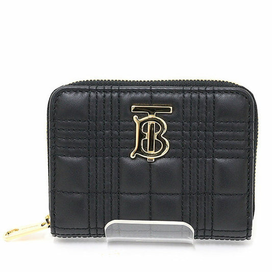 Burberry  pink  yellow Quilting Leather Wallet (Bi-Fold) ()