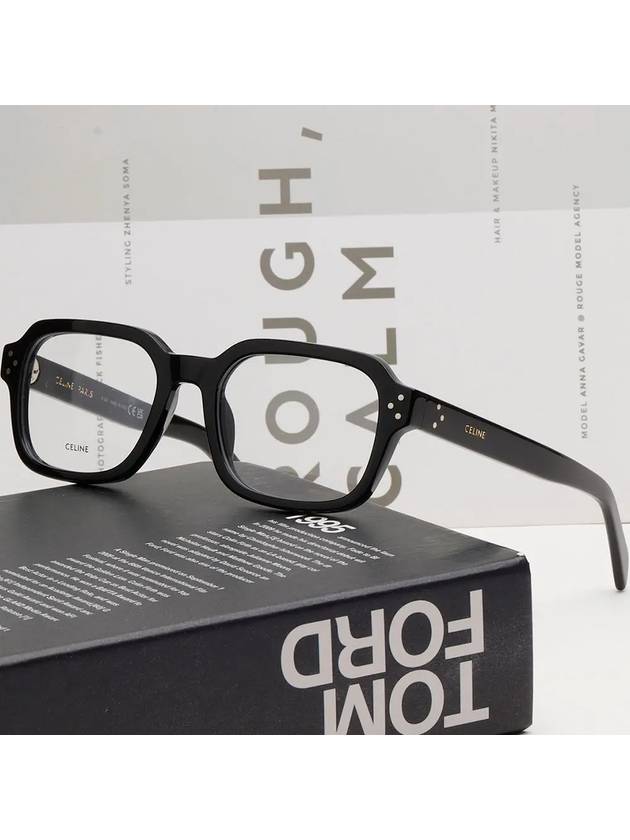 CELINE Eyewear Square Eyeglasses Black