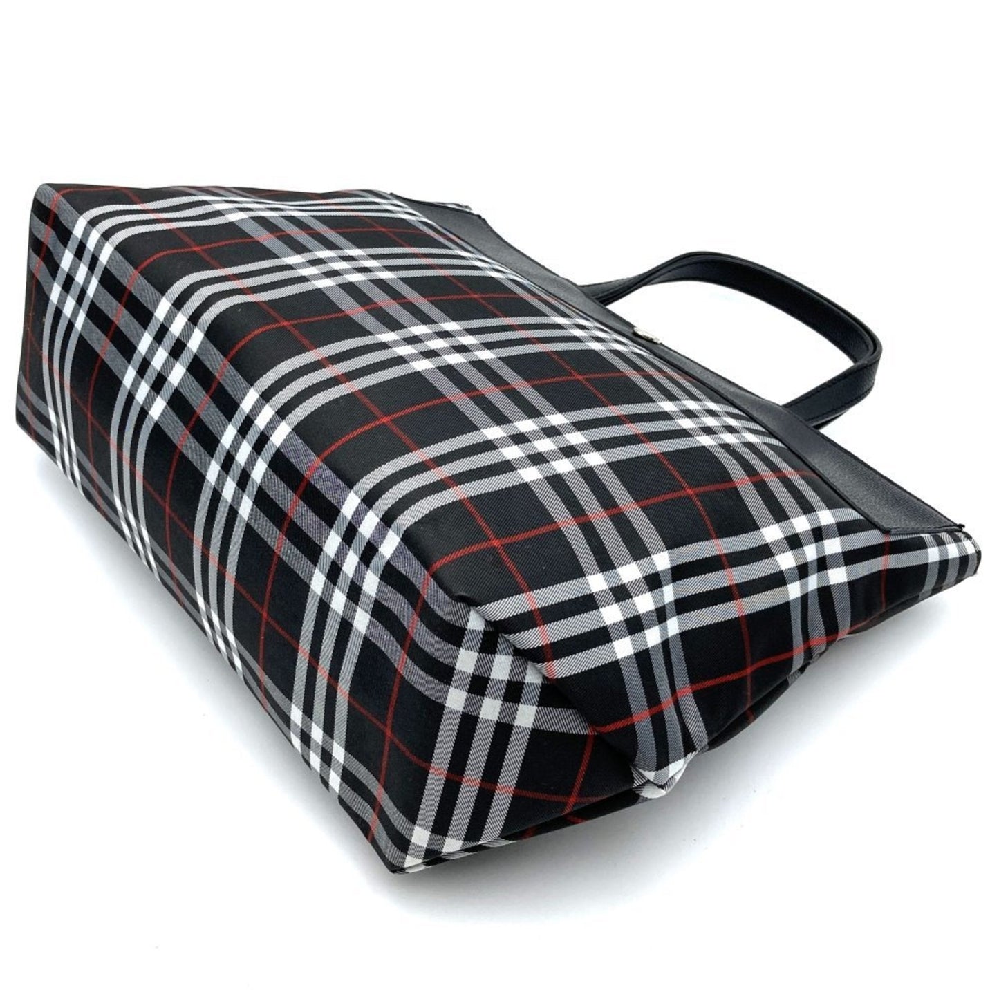 Burberry  Nylon Leather Tote Bag ()