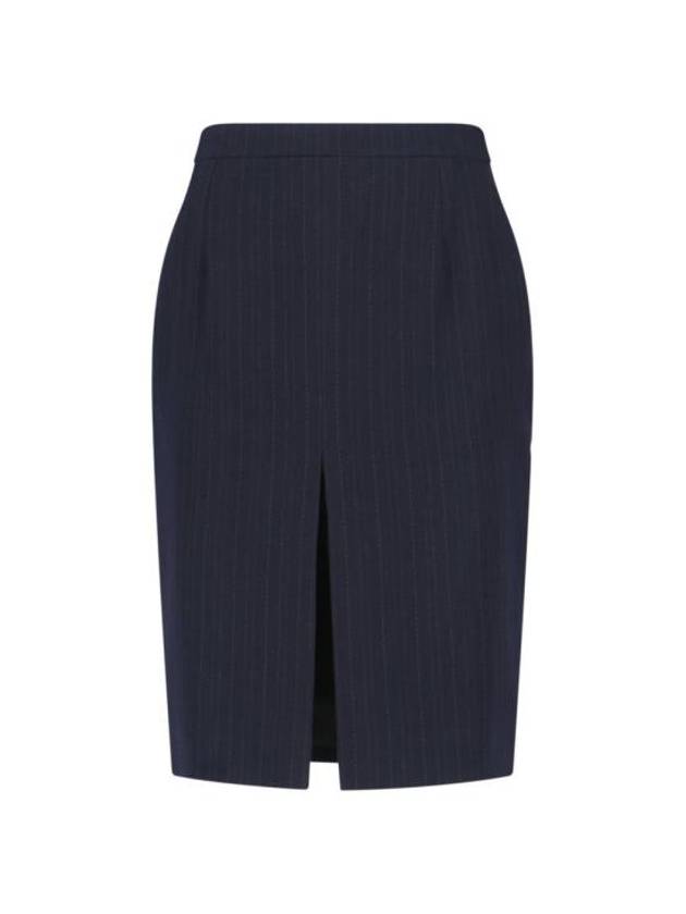 Saint Laurent Short Skirt 762647 Y5H334127 BLUE