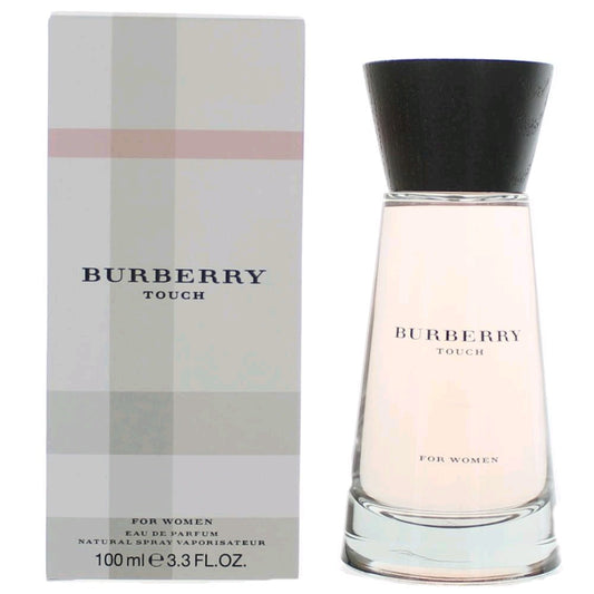 2pcs Touch by Burberry, 3.3 oz Eau De Parfum Spray for Women