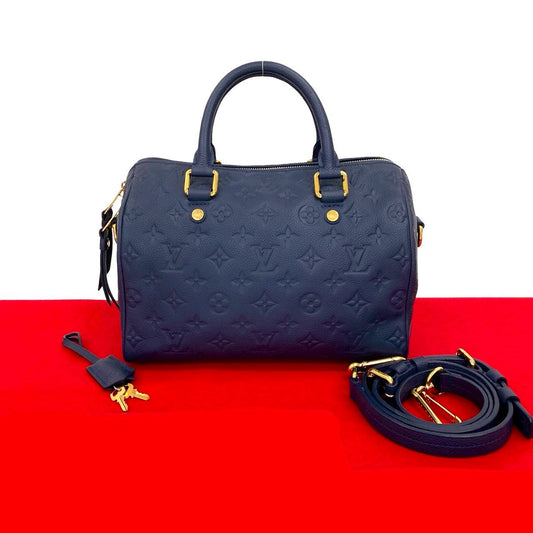 Louis Vuitton Speedy Bandouliere 25 Monogram Empreinte 2way Bag