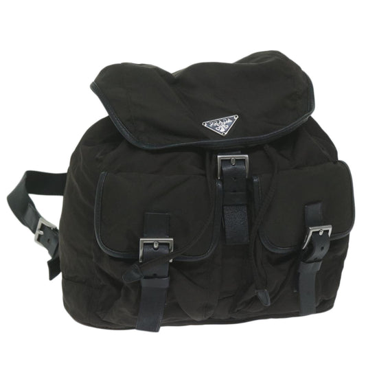 PRADA Backpack Nylon Brown  am5476
