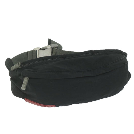 PRADA PRADA Sports Waist bag Nylon Black  am5489