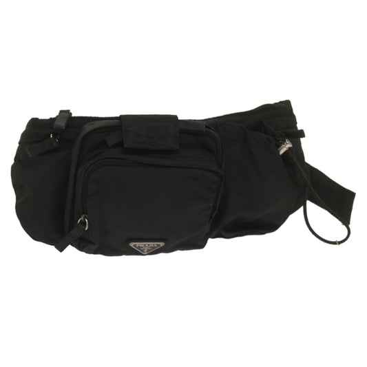 PRADA Body Bag Nylon Black  am5638